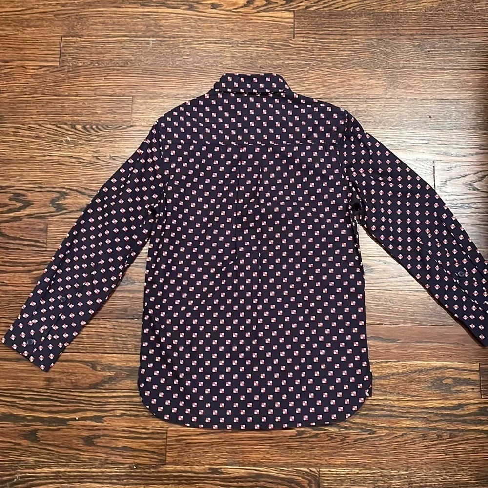 Tommy Hilfiger Boys Button Down Shirt Size 6/7 NWT